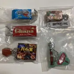 LOTTE お菓子のミニチュア 他5個