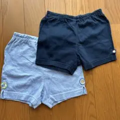ファミリア　familiar 70 ショートパンツ2枚セット　男の子