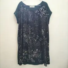 SUPER HAKKA　スーパーハッカ　ワンピース　チュニック　くま　薔薇