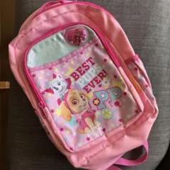 パウパトロール ピンクリュック