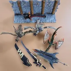 モンハン　狩猟武器コレクション　夜刀　大剣　モノブロス　フィギュア　まとめ売り
