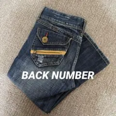 BACK NUMBER デザインデニムパンツ クロップド丈　ジーンズのサムネイル