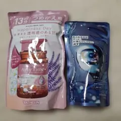 アーユルタイム ハピネスデイ 詰替用520g & バブ 6錠セットのサムネイル