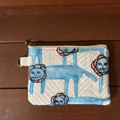 ミナペルホネンlook生地で作ったポーチ