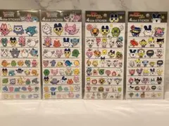 正規品新作たまごっち4サイズステッカー４枚セットたまぱらプチプチおみせっち