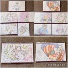 鬼滅の刃　ポストカードセット　上弦集結そして刀鍛冶へ　猗窩座　童磨　無惨　黒死牟