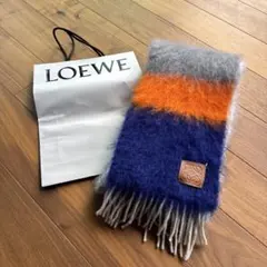 【人気】LOEWE ロエベ モヘア マフラー マルチカラー グラデーション 2026年最新】ロエベ マフラー モヘアの人気アイテム - メルカリ