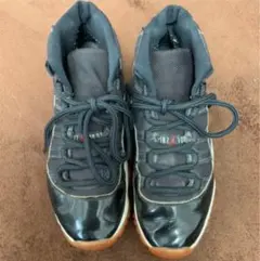 【NIKE】AIR JORDAN11 オリジナル 25.5cm used 赤×黒