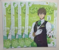 Free! FS ココスコラボ2023 クリアファイル 真琴 4点セット