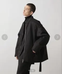 タグ付き 未使用。スタンバーグ STERNBERG ボアブルゾン(モカベージュ) green label relaxing ブルゾン アウター ボア スタンドカラー