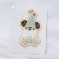 ディズニー クリスマス2025 リルリンリン キーチェーン 水色 青