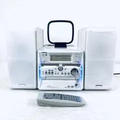 Victor UX-W50 ミニコンポ ホワイト 希少】Victor UX-W50 マイクロコンポーネントMDシステム ミニコンポ