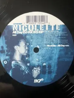 Nicolette - All Day DJ-Kicks レコード