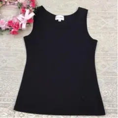 クレージュ ♡ タンクトップ♡ ブラック♡のサムネイル