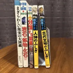全5冊セット　小学館　NEO 講談社　MOVE　まぎらわしい現実の大図鑑　化石