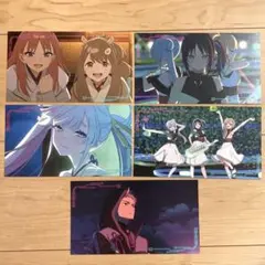 超かぐや姫！POP UP STORE 場面写イラストカードセットB 5枚セット①