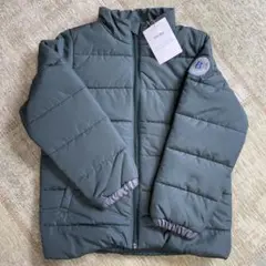 【新品】BeBe グリーン 中綿コート 140cm