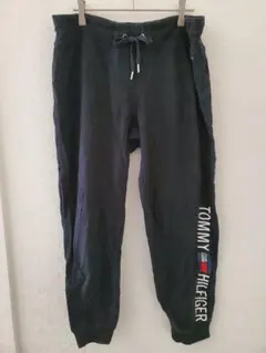TOMMY HILFIGER SPORT ジョガーパンツ スウェット 黒【L/G