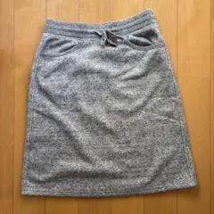 ユニクロ　スウェット　スカート 裏起毛　M