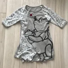プーさんロンパース サイズ60-70