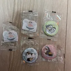 mofusand くら寿司 缶バッジ アクリルスタンド