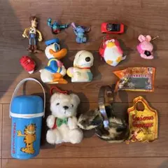 【まとめ売り】ディズニー スヌーピー ガーフィールド おもちゃ 雑貨 レトロ