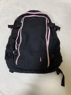 イーストボーイ　リュック　黒 ピンク ✳︎ 27リットル