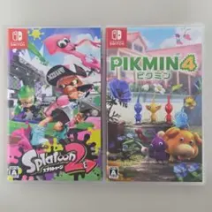 スプラトゥーン2・ピクミン4 セット