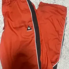 【値下げ◯】le coq sportif ゴルフパンツ Lサイズ オレンジ