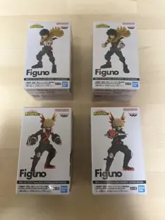 【未開封】僕のヒーローアカデミア Figuno 4体セット