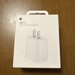 Apple純正　未開封　20W USB-C電源アダプタ