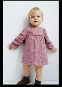 【美品】ZARA BABY フラワープリントワンピースとブルマ 80 CM