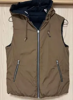 Arnoldパーマー リバーシブルダウンベストM