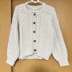 GU ケーブルコクーンカーディガン(長袖)