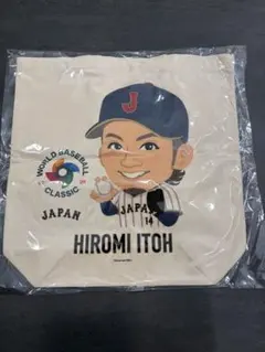 セ*ー様 侍ジャパン WBC公式カプセル スーパーレア　トートバッグ 伊藤大海