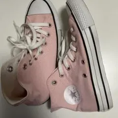CONVERSE ピンク ハイカットスニーカー