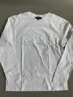 A.P.C. ホワイト 長袖Tシャツ ロンT S メンズ
