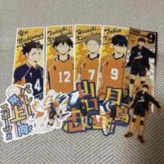 ハイキュー 烏野高校 ステッカーセット