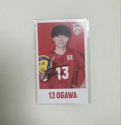 13小川智大選手 ユニフォーム型ピンバッチ - メルカリ