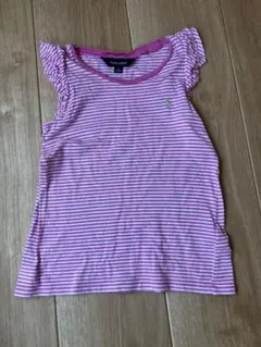 子供服　ラルフローレン　フリル付きノースリーブタンクトップ