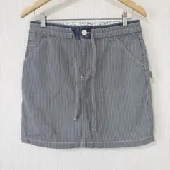 TOMMY HILFIGER ヒッコリーストライプ ミニスカート S 綿100%のサムネイル