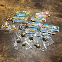 【翌日発送】ご当地キティストラップ10個セット