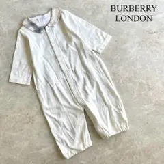 美品 BURBERRY LONDON 2WAY ロンパース カバーオール ベビー