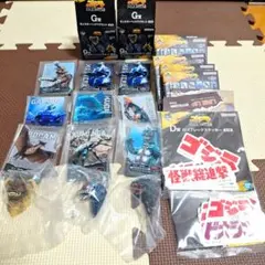 【新品】一番くじ　ゴジラ　アクスタ 　ヘッドマグネット　ステッカー　14点セット
