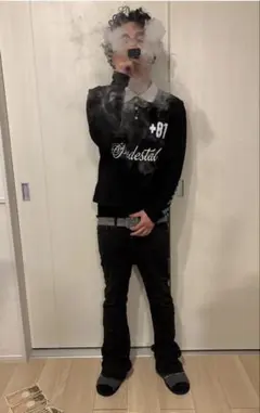 Brrrsos着用似フレアデニムyokosquad swag