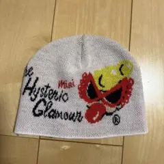 HYSTERIC MINI ニット帽 ビーニー ホワイト