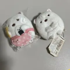 すみっコぐらし しろくま てのりぬいぐるみ2018 2点セット