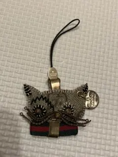 GUCCI ストラップ スター猫 クリスティーナ GGプラス シェリーラインのサムネイル