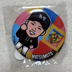 松本晴選手 缶バッジ