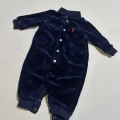 Ralph Lauren ネイビー色ロンパース 3M